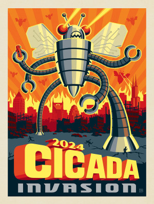 Attack Of The Killer Robot Cicadas