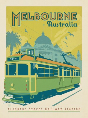 Australia: Melbourne Tram Car