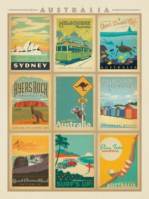 Australia: Multi-Image Print