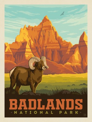 Badlands National Park: Vulture Peak