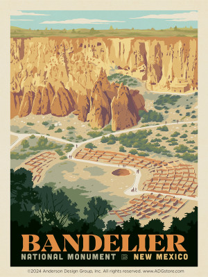 Bandelier National Monument: Bird's Eye View