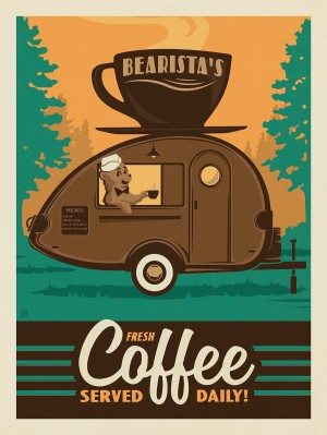 Bearista Coffee Trailer