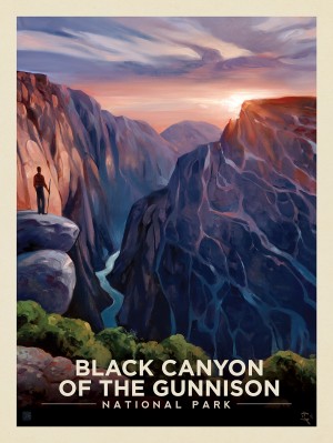 Black Canyon Of The Gunnison National Park: River View-KC
