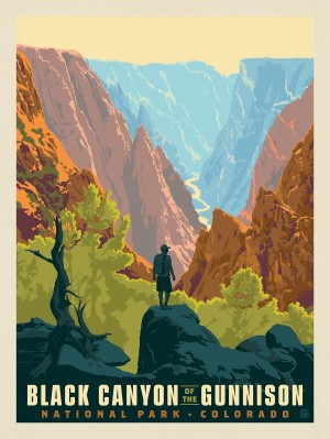 Black Canyon Of The Gunnison National Park: Painted Wall