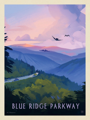 Blue Ridge Parkway: Bird's Eye View