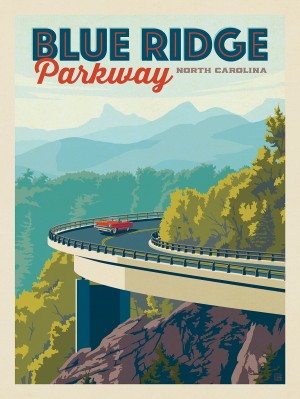 Blue Ridge Parkway: Linn Cove Viaduct