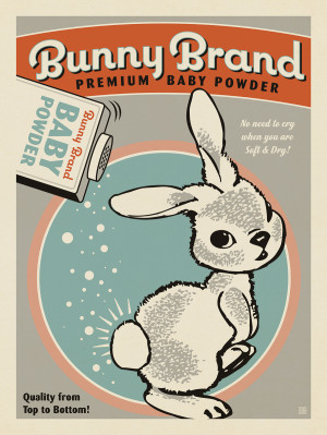 Bunny Brand Baby Powder
