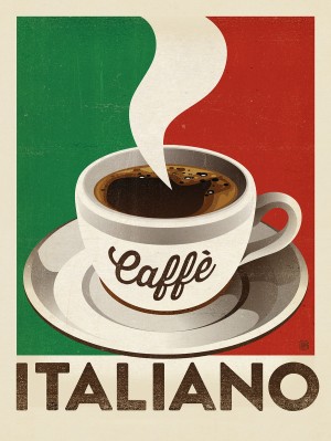 Caffe Italiano: Italian Flag