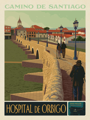 Camino De Santiago Trail: 10 Hospital de Orbigo