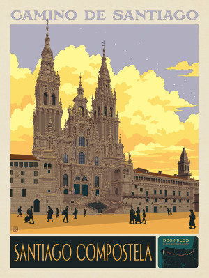 Camino De Santiago Trail: 12 Santiago Compostela