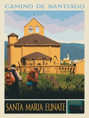 Camino De Santiago Trail: 03 Santa Maria Eunate