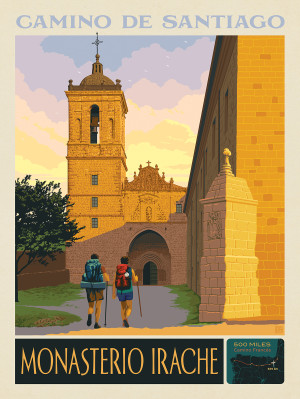 Camino De Santiago Trail: 04 Monasterio Irache