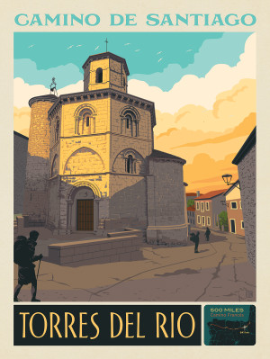Camino De Santiago Trail: 05 Torres del Río