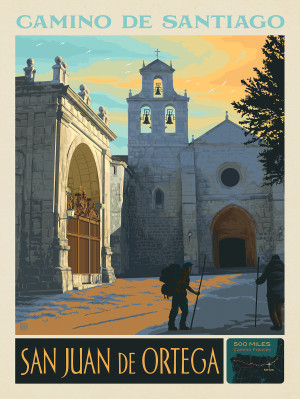 Camino De Santiago Trail: 06 San Juan de Ortega