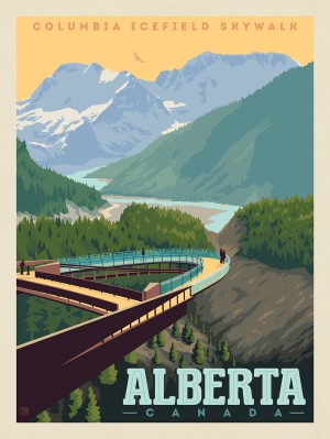 Canada: Columbia Ice Field Sky Walk