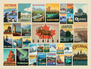 Canada: Picture Perfect Collage (Horizontal)