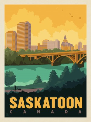 Canada: Saskatoon Skyline
