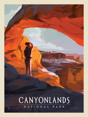 Canyonlands:  Under Mesa Arch