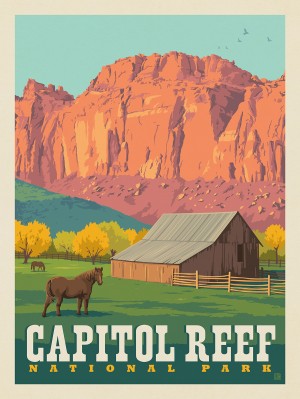 Capitol Reef National Park: Fruita Barn