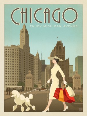 Chicago: Michigan Ave. Shopper