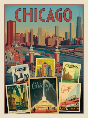 Chicago: Multi-Image Collage Print