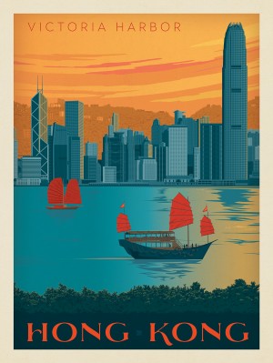 China: Hong Kong, Victoria Harbor