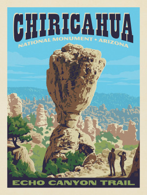 Chiricahua National Monument, AZ: Echo Canyon Trail
