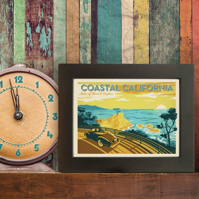 Coastal California: Horizontal Print | Anderson Design Group