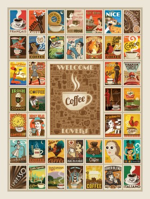 Coffee Collection: Multi-Image Print
