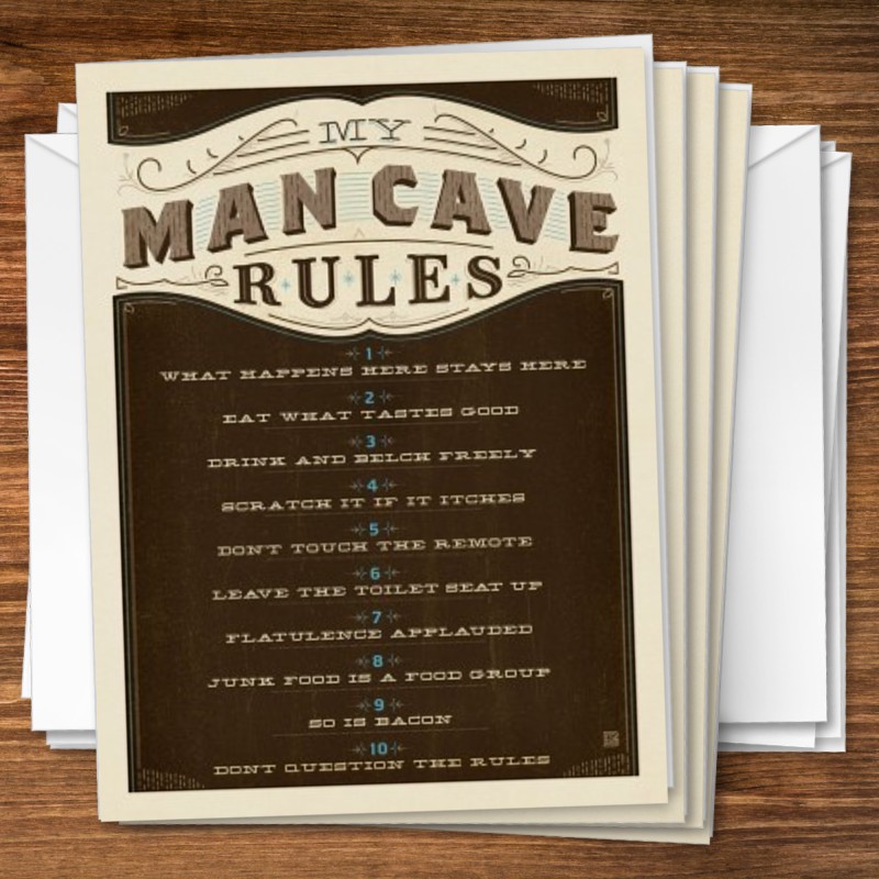 Man Cave Rules Anderson Design Group