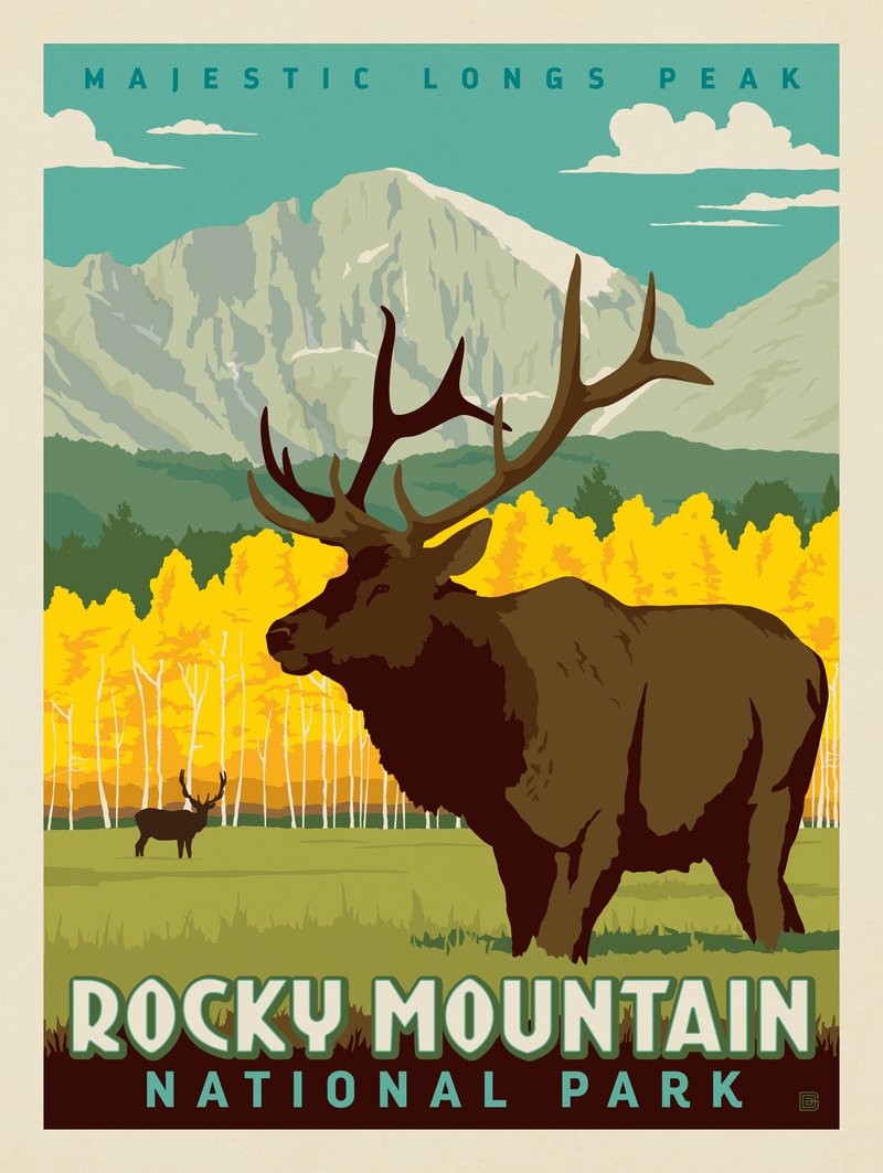 Rocky Mountain National Park Longs Peak Anderson Design Group