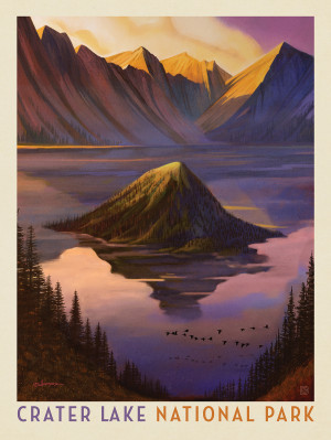 Crater Lake National Park: Morning Glory