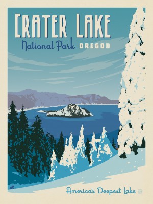 Crater Lake National Park: Winter
