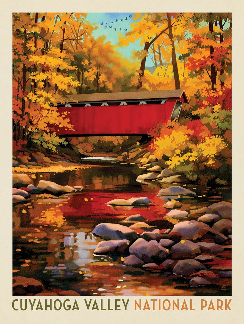 Cuyahoga Valley National Park: Covered Bridge