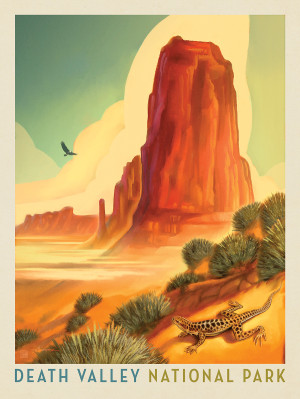 Death Valley National Park: Leopard Lizard