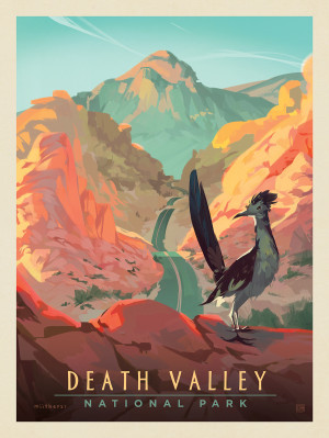 Death Valley National Park: Roadrunner Perch