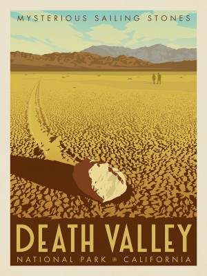 Death Valley National Park: Sailing Stone