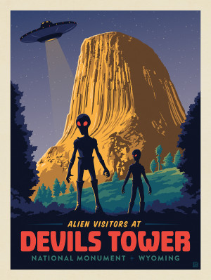 Devils Tower, WY: Alien Visitation
