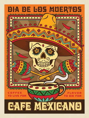 Dia De Los Muertos Coffee