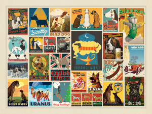 Dog Lover's Collage (Horizontal)