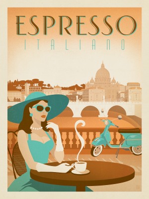 Espresso Italiano: Vespa