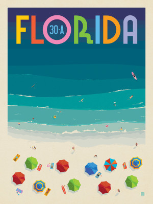 Florida: Hwy 30-A Beaches (Bird's-Eye-View)