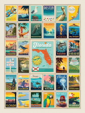 Florida: Multi-Image Print