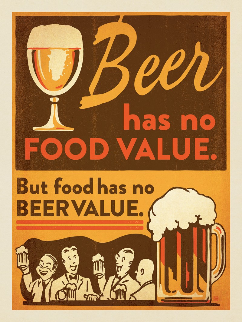 Food Value Vs. Beer Value