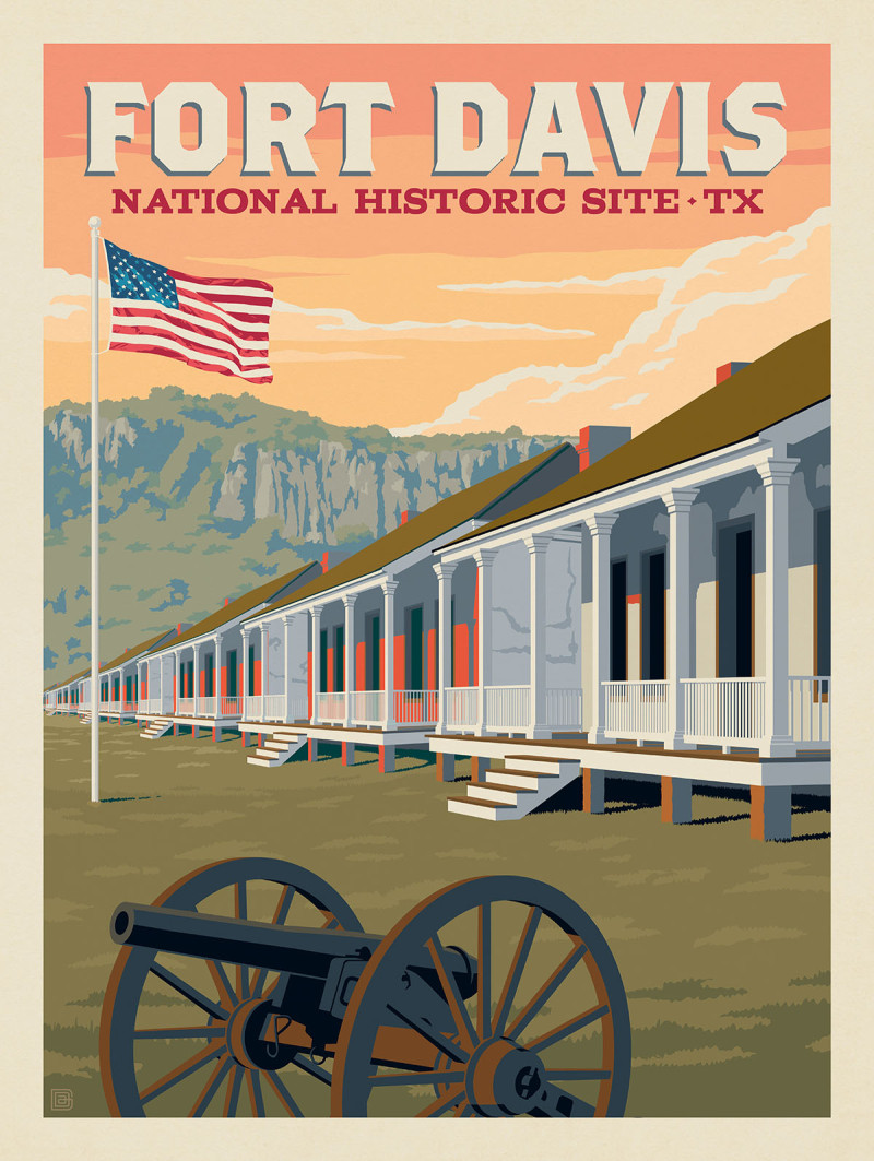 Fort Davis National Historic Site, TX: Barracks