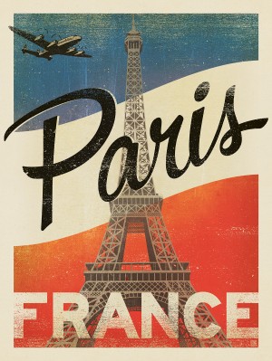 France, Paris: Vintage Print