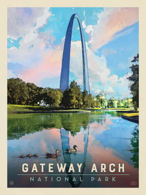 Gateway Arch National Park: Reflecting Pool