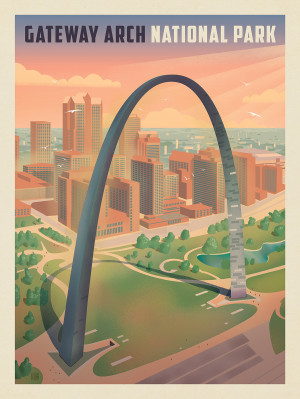 Gateway Arch National Park: Skyline Overview