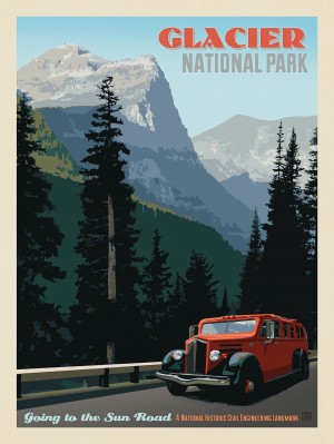 Glacier National Park: Going To The Sun Road