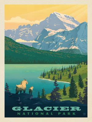 Glacier National Park: Grand Overlook